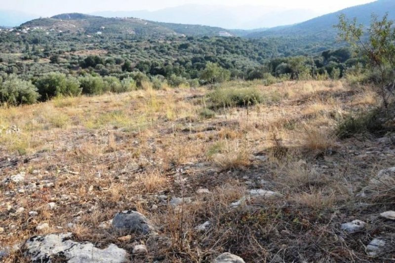 Stilos Blick auf die Landschaft auf Kreta zum Verkauf Grundstück kaufen